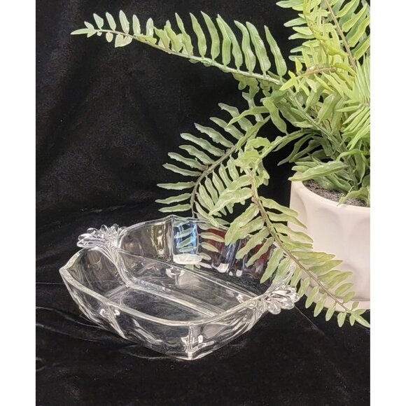 Vintage Fostoria Baroque Relish Dish - Picture 5 of 12